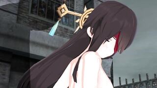 Beidou Genshin Impact 3D Hentai Part 4/9