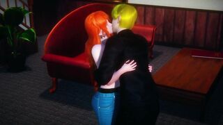 One Piece - Nami and Sanji crazy sex - Lite Version - 2 image