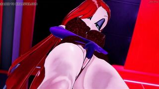 Jessica Rabbit fingers her pussy in a hotel room. - 4 image