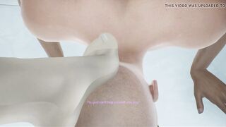 Japanese Girl Office Nylon Footjob - 3 image