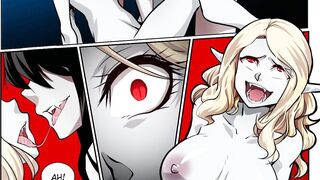 Vampire debut's - Transformation lesbian hentai - 8 image