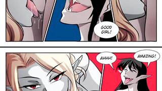Vampire debut's - Transformation lesbian hentai - 9 image