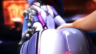 3D - GrandCupido - Widowmaker gets anal massage - 2 image