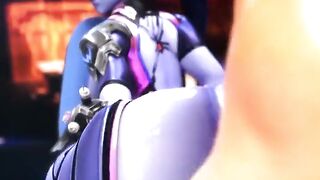 3D - GrandCupido - Widowmaker gets anal massage - 4 image