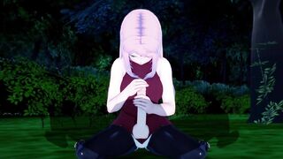 Naruto He used all of the Sakura holes