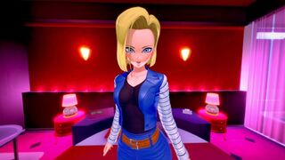 [POV] SEX IN THE LOVE HOTEL WITH ANDROID 18 - DRAGON BALL PORN - 1 image