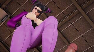 Street Fighter - Sex with Juri Han [3D Hentai, 4K, 60FPS, Uncensored] - 2 image