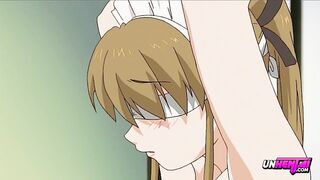 Japanese Maid Fucked Hard in Extreme Bondage | Uncensored Hentai - 9 image