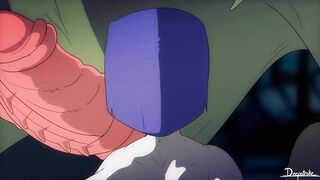 Raven x Beast Boy sex play - 8 image