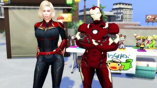 Captain Marvel Fucked By Iro Man Marvel Porn