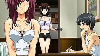 Step Sister and Brother Caught in Action | Hentai - 1 image