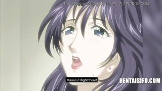Horny MILF Caught Masturbating And Seduces Step Nephew- Hentai With Eng Subs - 5 image
