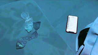 Lonely Hot Chick at Night Club - 3D Animation V520 - 10 image