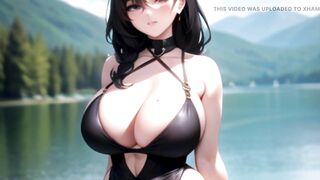 Hot Big Boobs Babe in Lake View Ai Porn - 5 image