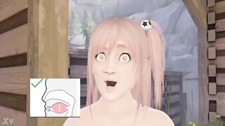 Naked Bitch Started Mewing and Dumped her Boyfriend 3D Hentai - 8 image