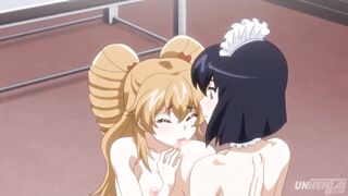 Young Step Daughter and Hot Step Mom Fucking Together - Hentai [Subtitled] - 7 image