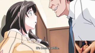 Coworker fucks his boss's wife in every hole [uncensored hentai English subtitles] - 3 image