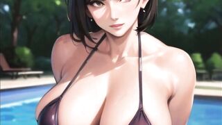 Sexy Girls at Hot Springs Masturbating Ai Porn - 10 image