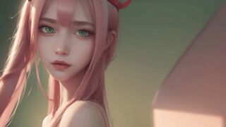 AI generated Zerotwo (Darling in the Franxx) - 4 image