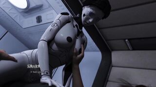 Projekt Passion Busty AI Sex Robot Gets Anal Fucking by Big Cock with Big Bouncing Tits - 3 image