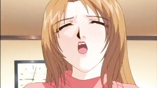 Anime teen sex orgy with busty slut spit roast - 5 image