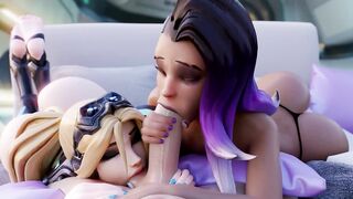 Oral sex compilation of female cartoon characters. - 9 image