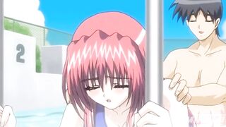 My friend is very hot, I love eating her juicy tits - Anime Hentai