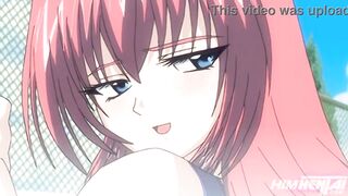 My friend is very hot, I love eating her juicy tits - Anime Hentai - 6 image