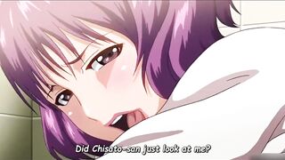 Love Bitch: Cowardly Cuckold Watches as The Girl He Is In Love With Is Fucked By Another Guy Right In The Toilet / Anime / Toons / Uncensored - 3 image