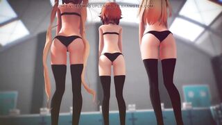 Mmd R-18 Anime Girls Sexy Dancing Clip 261