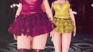 Mmd R-18 Anime Girls Sexy Dancing Clip 263 - 1 image