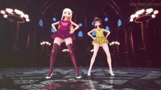 Mmd R-18 Anime Girls Sexy Dancing Clip 263 - 4 image