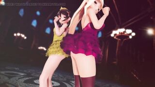 Mmd R-18 Anime Girls Sexy Dancing Clip 263 - 7 image