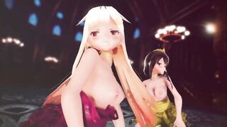 Mmd R-18 Anime Girls Sexy Dancing Clip 263 - 9 image