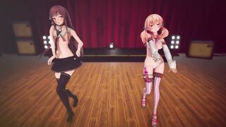 Mmd R-18 Anime Girls Sexy Dancing Clip 268 - 10 image