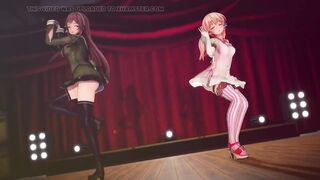 Mmd R-18 Anime Girls Sexy Dancing Clip 268 - 7 image