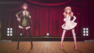 Mmd R-18 Anime Girls Sexy Dancing Clip 268 - 8 image