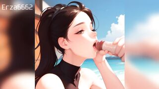 Hentai Girls like dicks. 3D uncensored hentai (AI selection) - 3 image