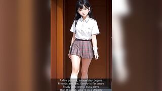 18 Japanese student fucked by old guy - uncensored sex story - 2 image