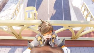 Overwatch Tracer Blacked Compilation - 8 image