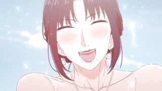 Hot sexy cartoon big boobs stepmother trying to seduce his stepson on trip part 1 - 2 image