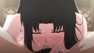 Hot sexy cartoon big boobs stepmother trying to seduce his stepson on trip part 1 - 8 image