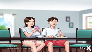 SummertimeSaga - Shows off $ 200 Tit E1 # 32 - 2 image