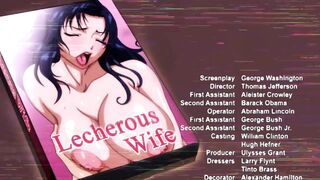 Lecherous Wife / The Wife Is Filming Amateur Porn In Secret From Her Husband / Hentai - 8 image