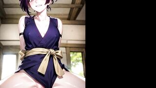 Yuzuriha Hentai (Hell's Paradise) (Jerk Off Encouragement) - 6 image