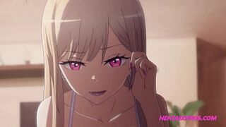 Horny Little Slut Goes Down on her Gamer Step Brother - UNCENSORED - 1 image