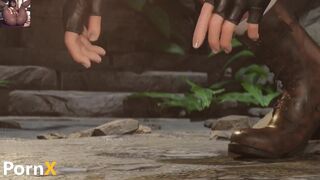 Hot Girl Fucked by Many Aliens in a Strange Island - 4 image