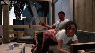 Jack and Emma: Spanked in Paradise - 6 image