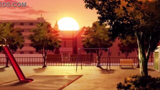 Busty teen's wet pussy gets blody from first time romantic anime fuck - 6 image