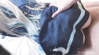 Genshin Impact Furiina cosplaying multiple orgasm hentai video